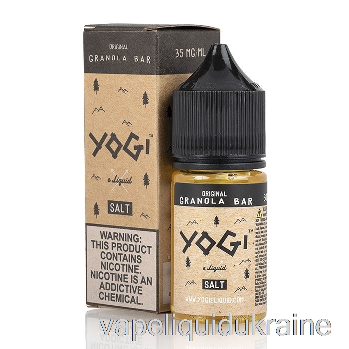 Vape Liquid Ukraine Original Granola Bar - Yogi Salts E-Liquid - 30mL 50mg